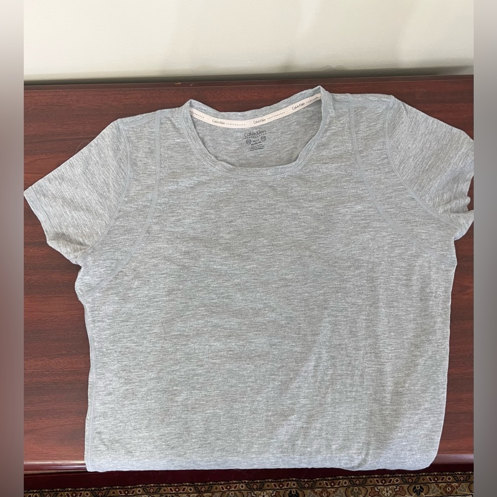 Misses Calvin Klein Wick Performance T shirt